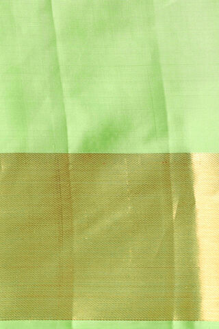 Light Green Pure Silk Kanjivaram Saree thumbnail image number null