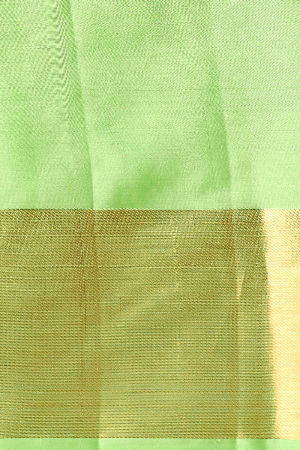 Light Green Pure Silk Kanjivaram Saree image number null