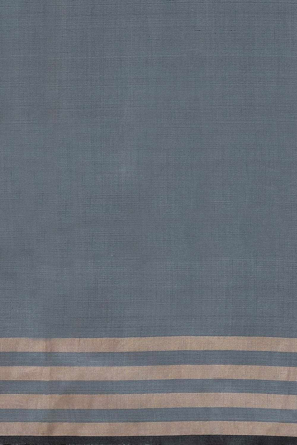 Grey Pure Tussar Silk Bhagalpuri Saree image number null