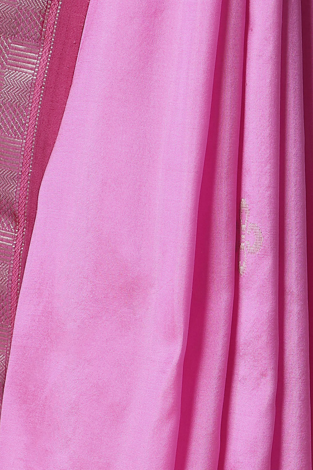 Pink Pure Silk Maheswari Saree image number null