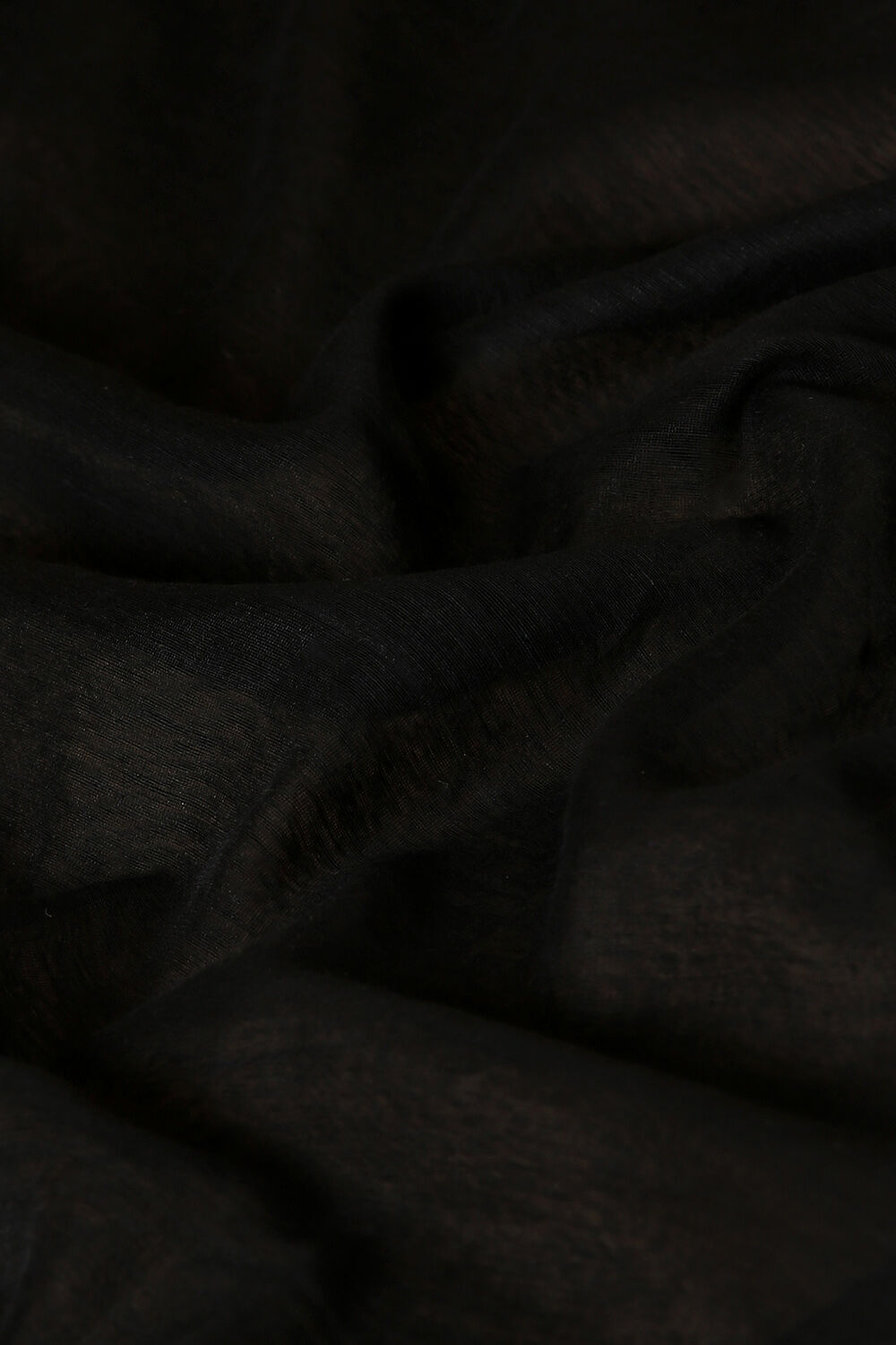 Black Pure Silk Cotton Jamdani Saree image number null