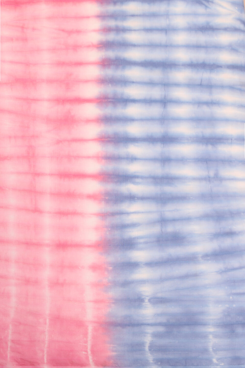 Multicoloured Silk Modal Tie and Dye Saree image number null