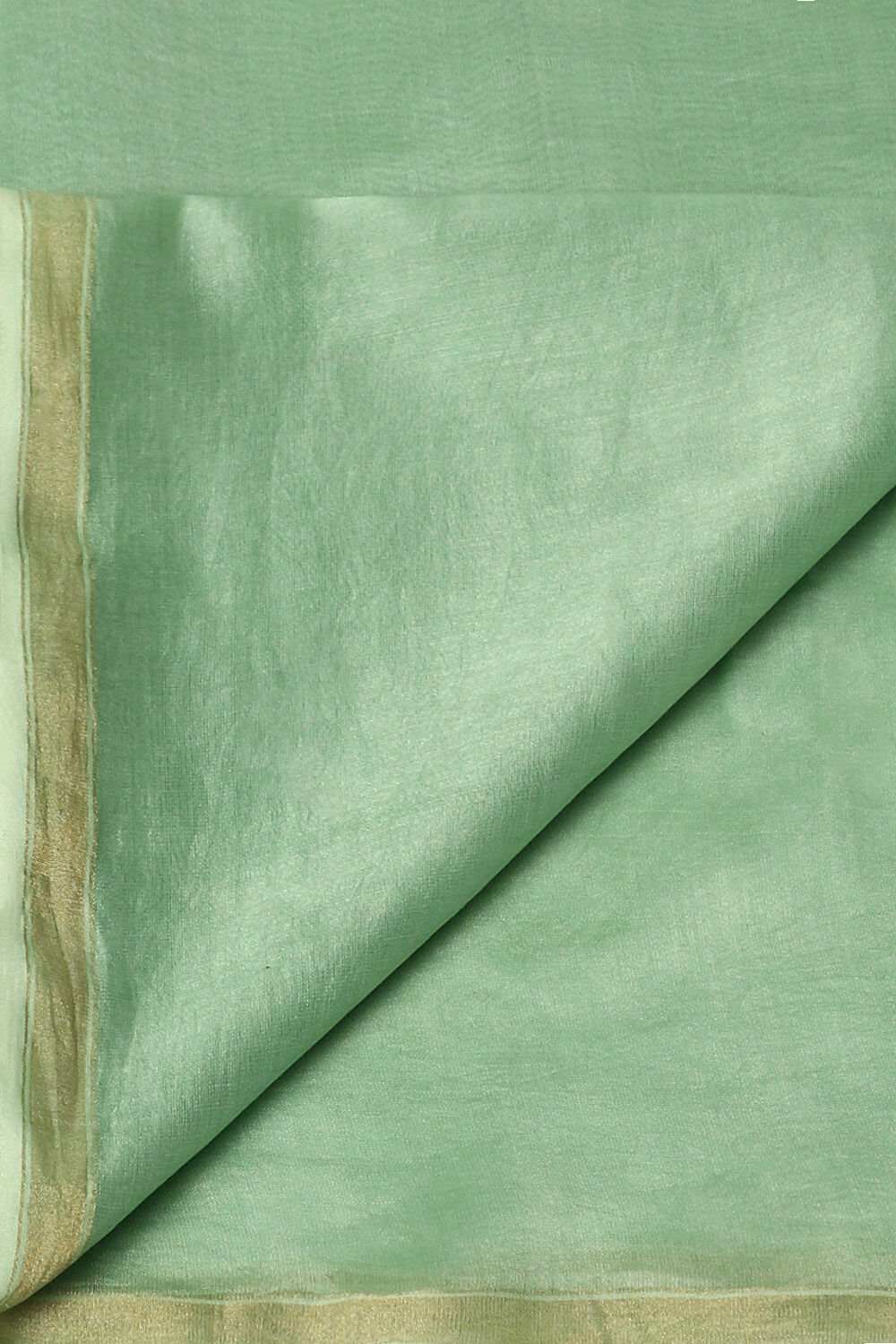 Light Blue Pure Silk Cotton Embroidered Saree image number null