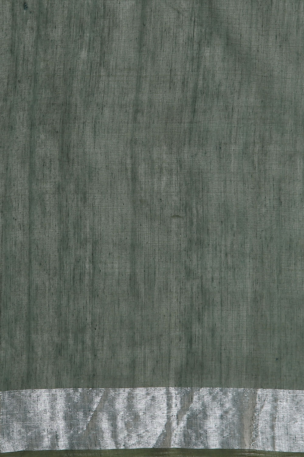 Dark Green Pure Cotton Jamdani Saree image number null