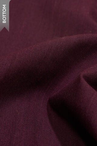 Purple Woven Pure Cotton Unstitched Suit Set thumbnail image number null