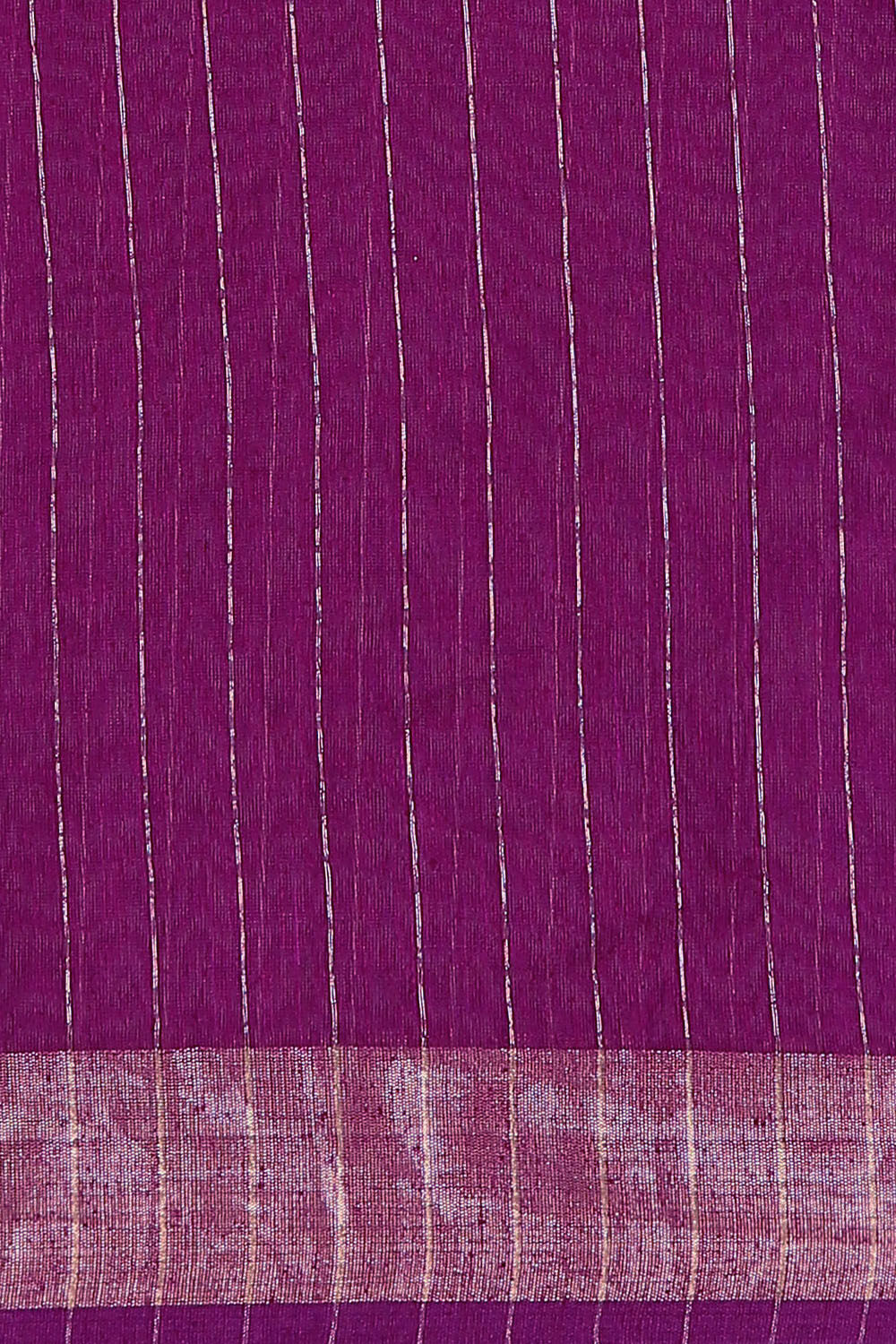 Purple Pure Silk Vanya Jamdani Saree image number null