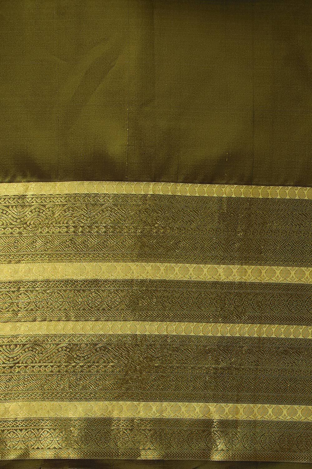 Pink Kanjivaram Inspired Design Pure Silk Woven Saree image number null