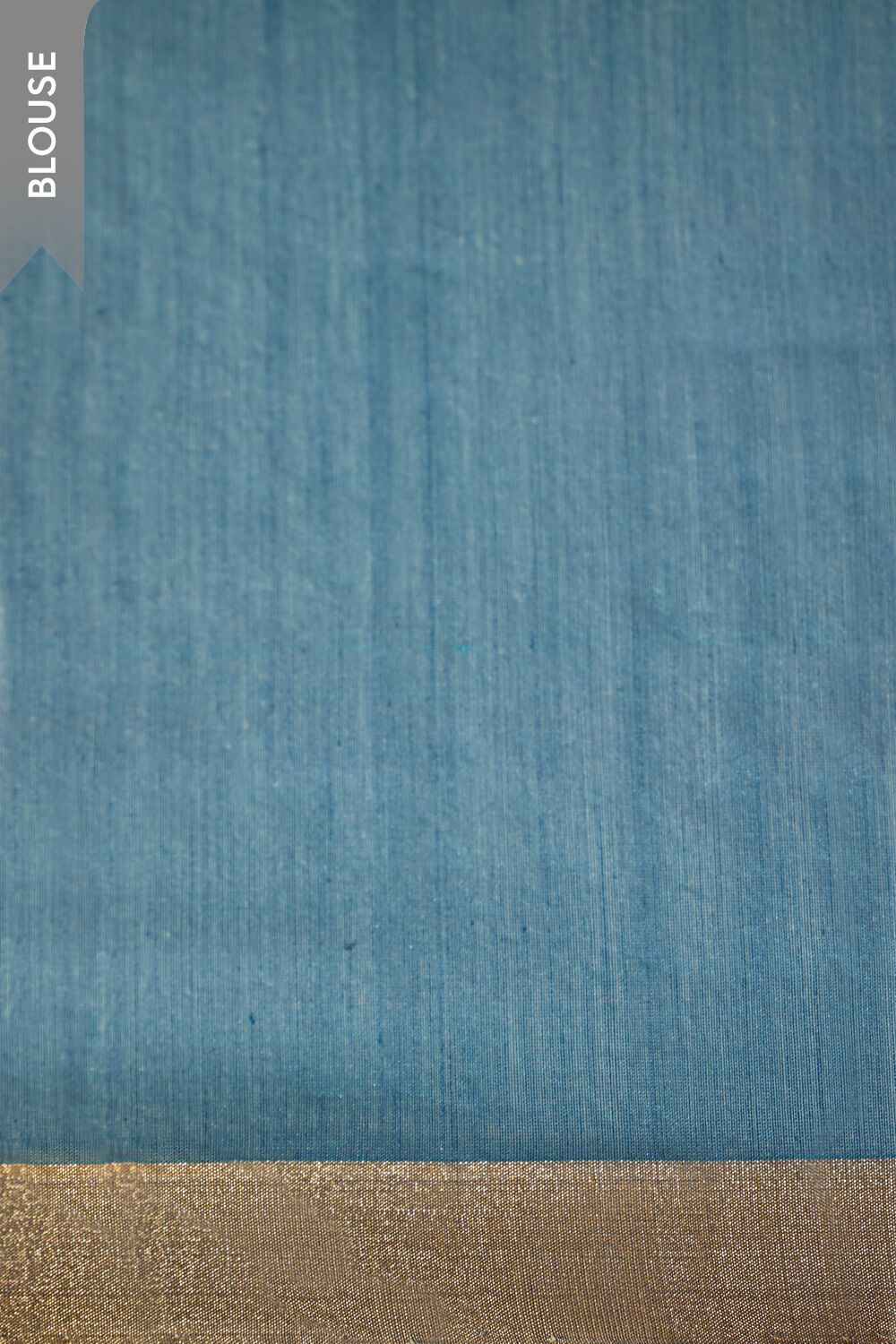 Dark Blue Woven Pure Silk Cotton Chanderi Saree image number null