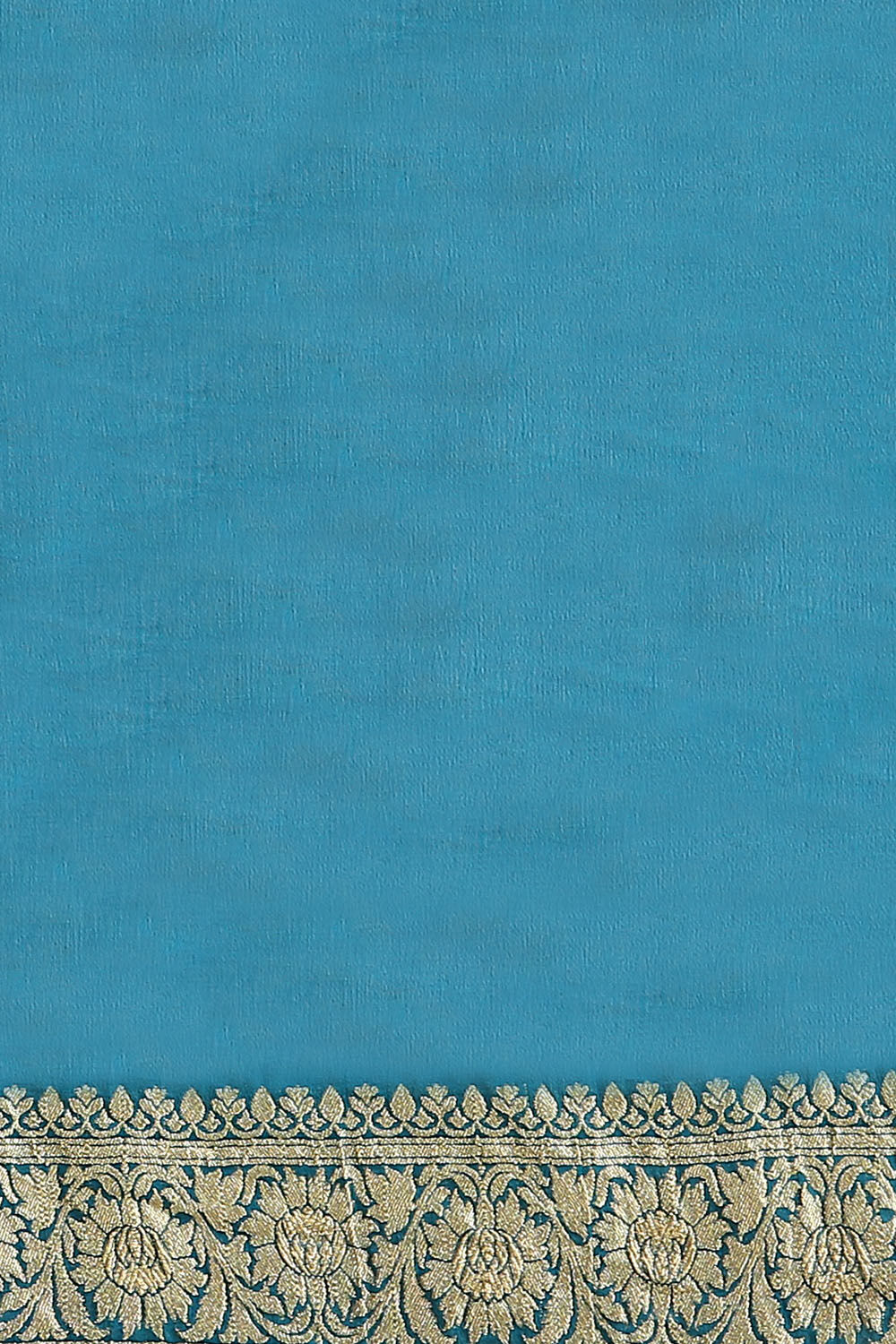Blue Pure Georgette Banarasi Saree image number null