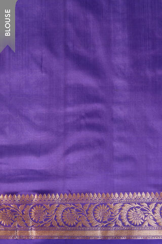 Blue Silk Viscose Cutwork Banarasi Saree thumbnail image number null