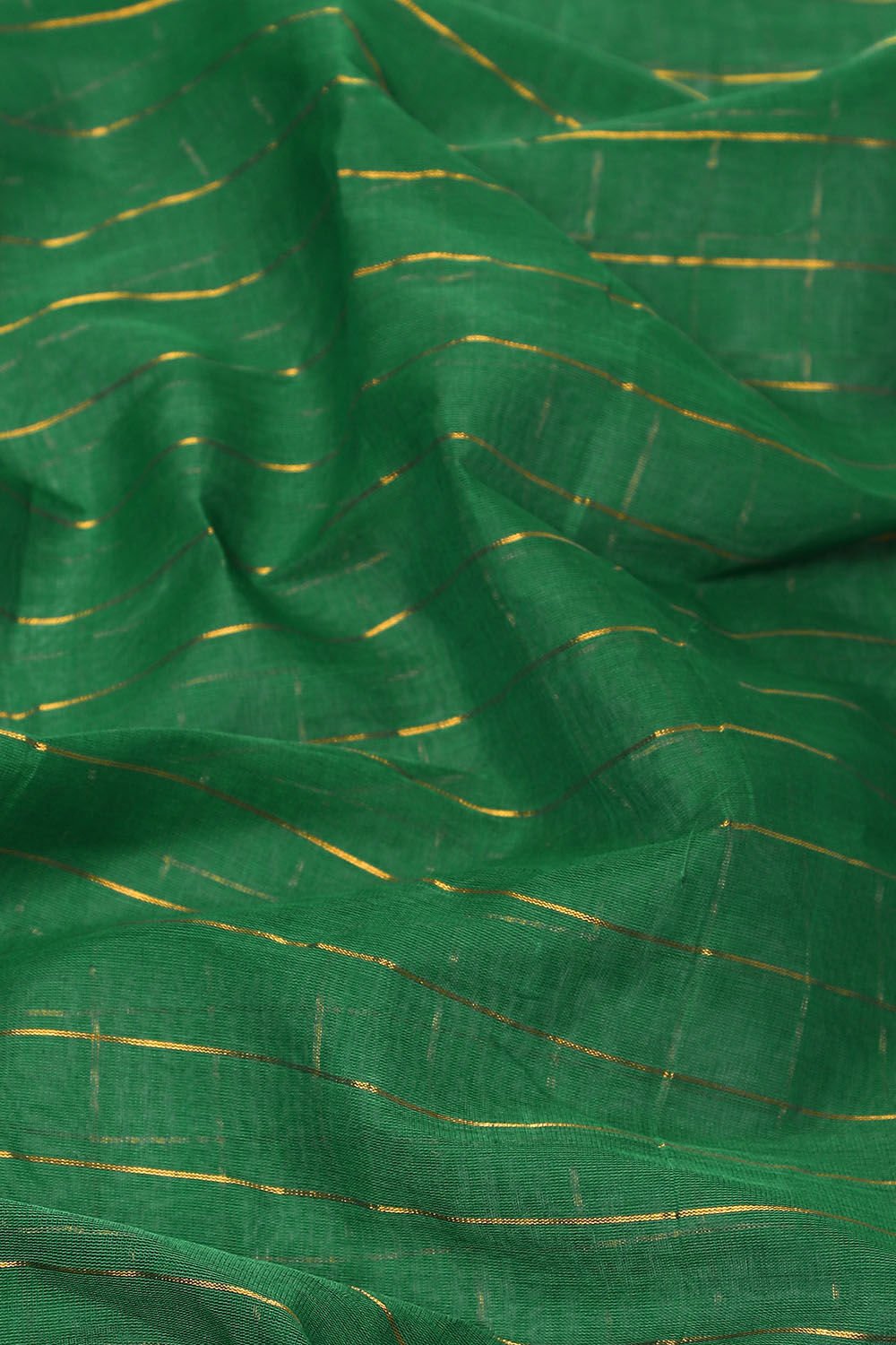 Green Pure Cotton Venkatgiri Saree image number null