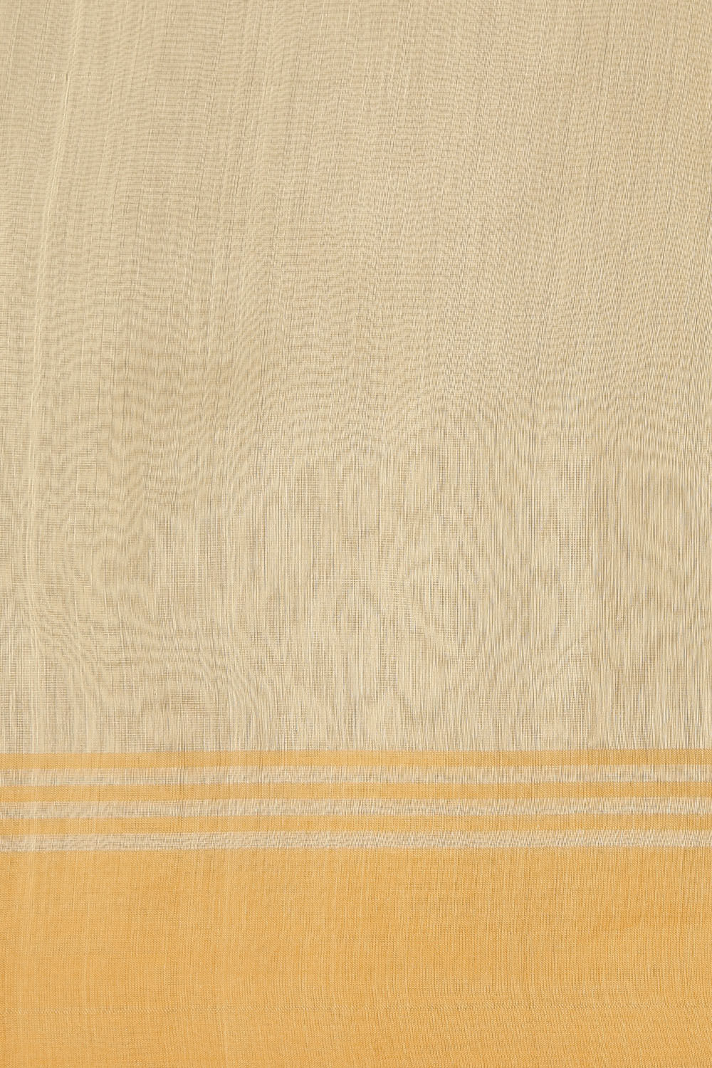 Light Yellow Pure Silk Cotton Chanderi saree image number null