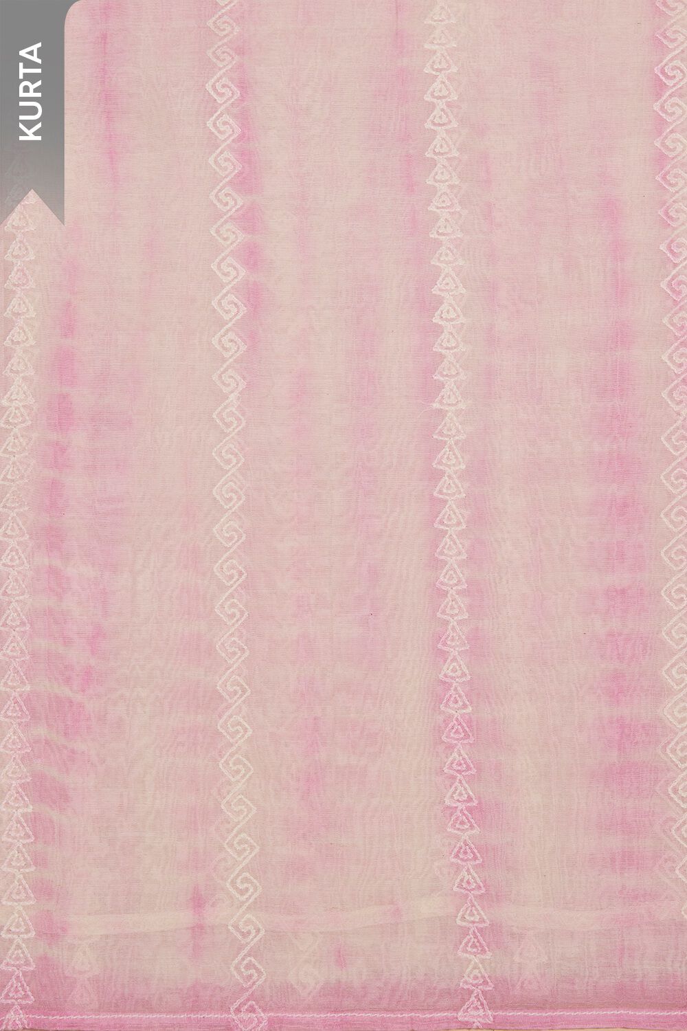 Light Pink Pure Silk Cotton Embroidered Unstitched Suit Set image number null