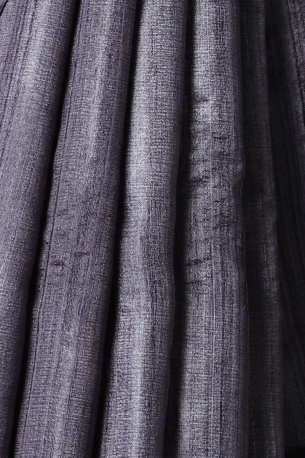 Dark Blue Pure Tussar Silk Bhagalpuri Saree image number null