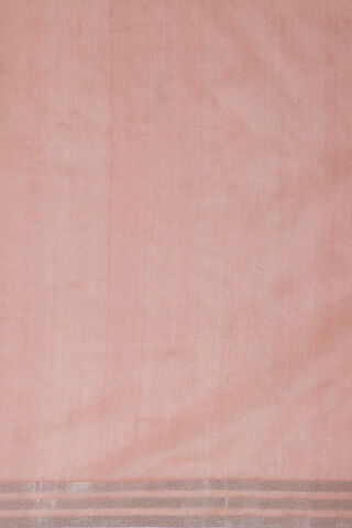 Orange Woven Pure Silk Cotton Chanderi Saree thumbnail image number null