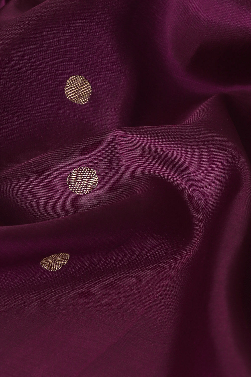 Dark Pink Pure Silk Kanjivaram Saree image number null