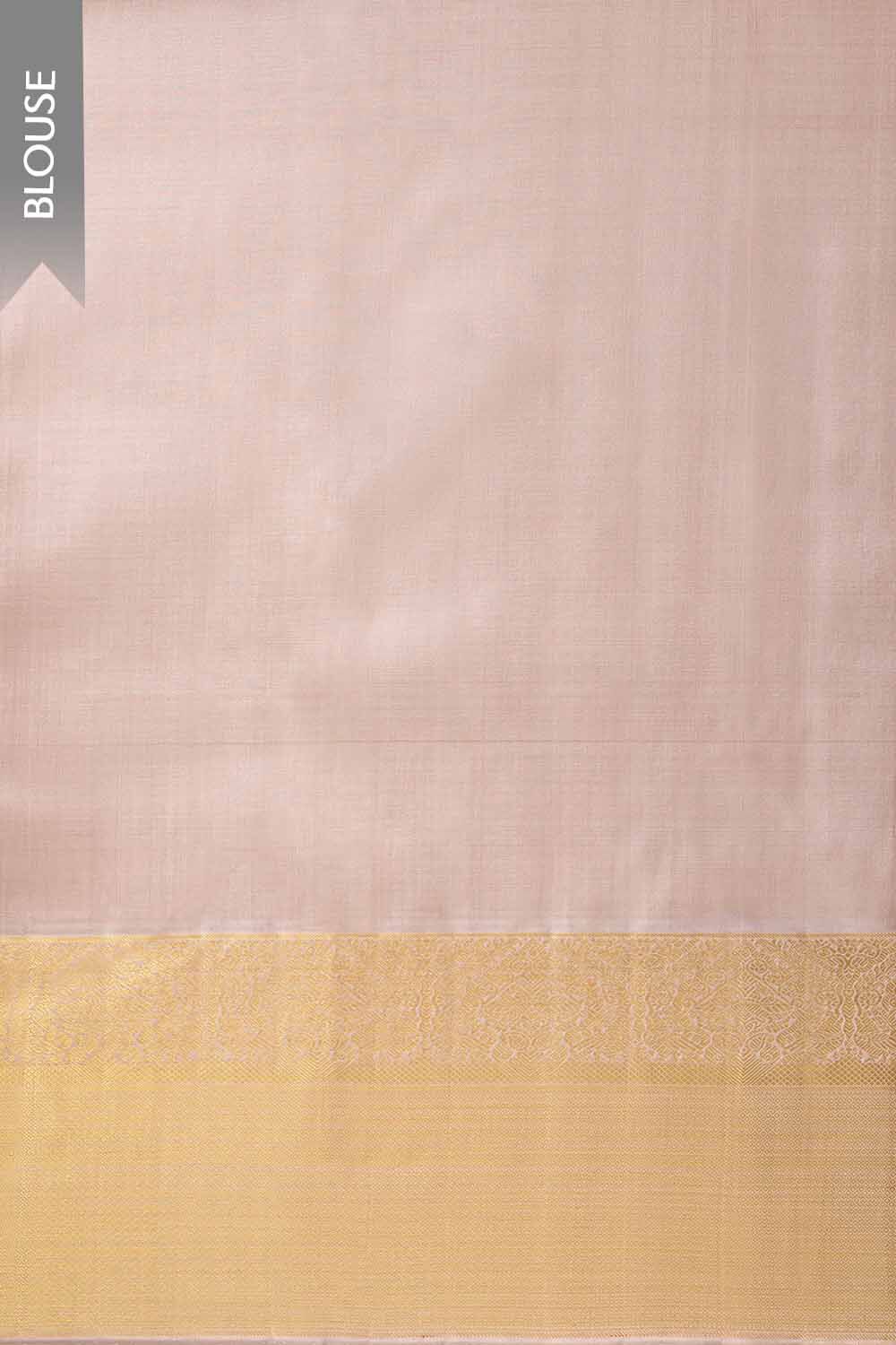 Black Pure Silk Woven Kanjivaram Saree image number null