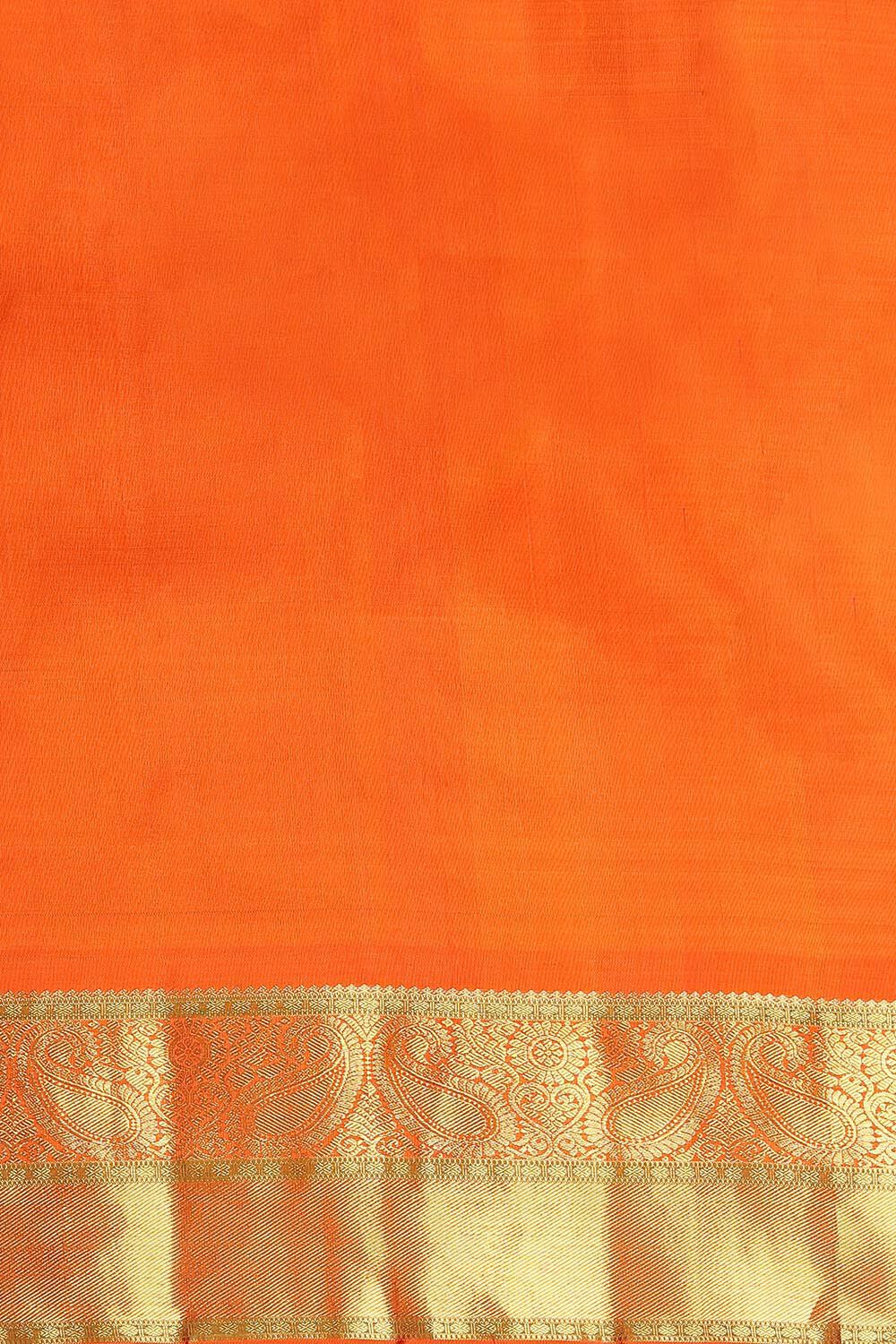 Onion Pink Vaira Oosi Pure Silk Kanjivaram Saree image number null
