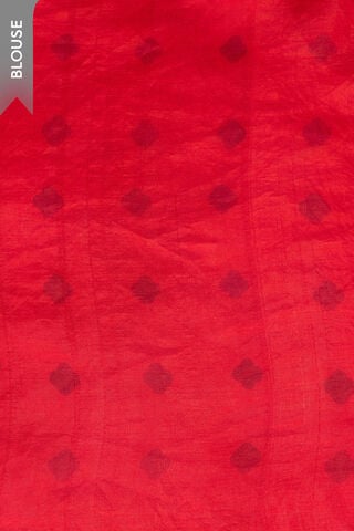 Yellow Pure Silk Block Printed Bengal Saree thumbnail image number null