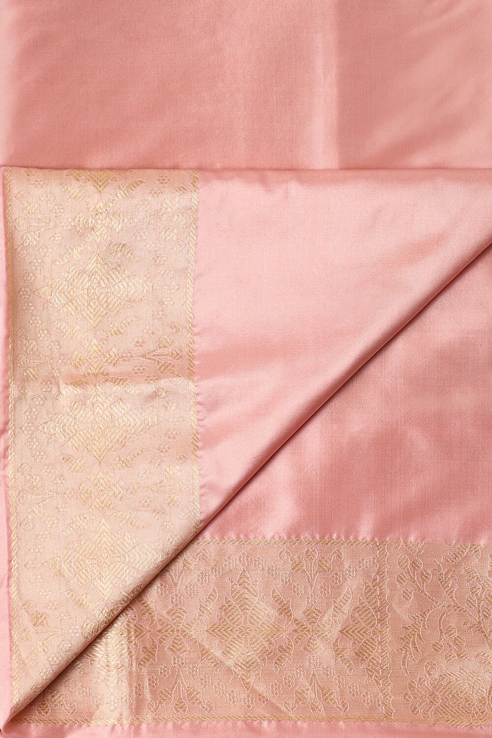 Light Pink Pure Silk Banarasi Saree image number null