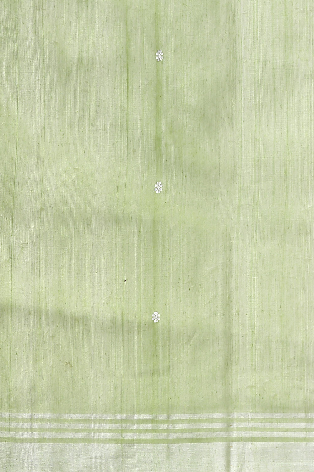 Green Pure Silk Cotton Chanderi Saree image number null