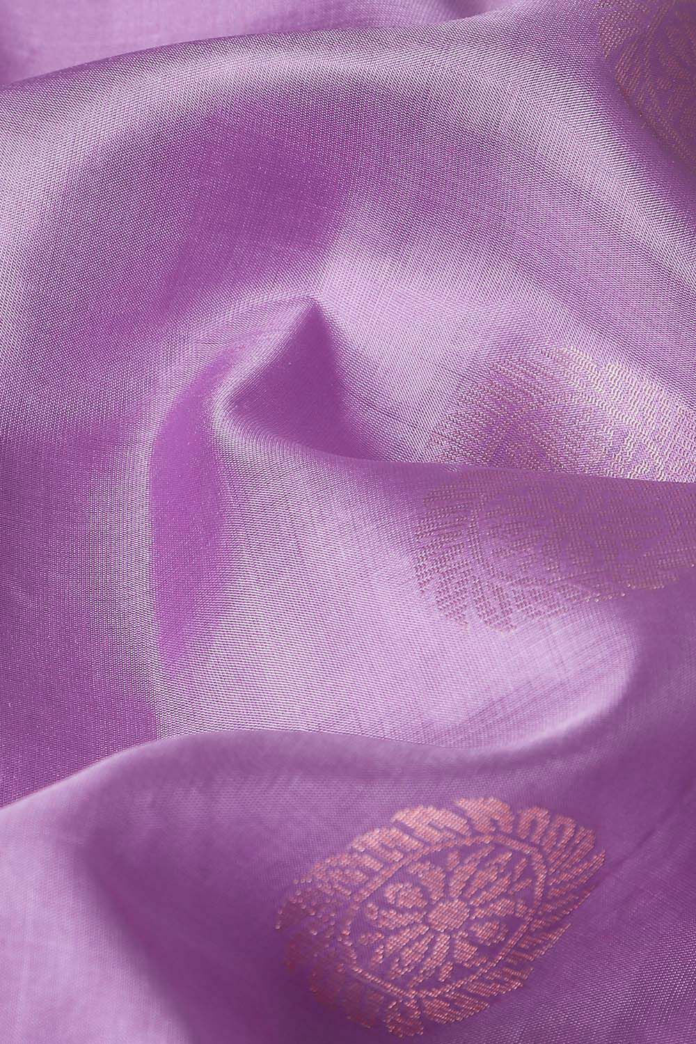 Light Violet Pure Silk South Saree image number null