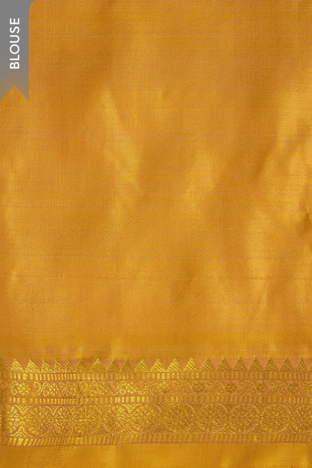 Brown Pure Silk Woven Kanjivaram Saree image number null