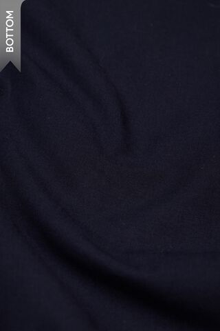 Dark Blue Pure Cotton Ajrakh Embroidered Unstitched Suit Set thumbnail image number null