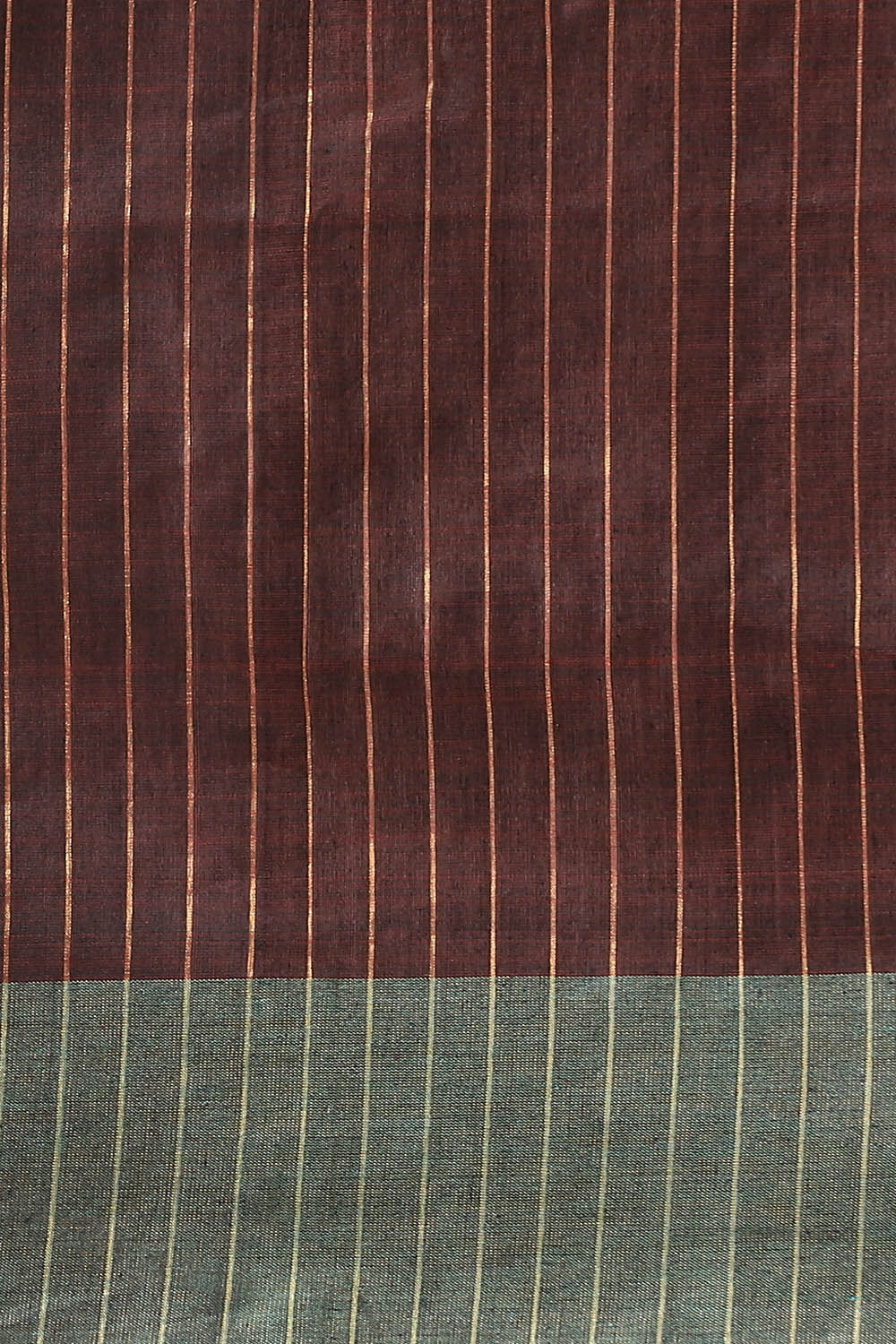 Red Pure Tussar Silk Bhagalpuri Saree image number null