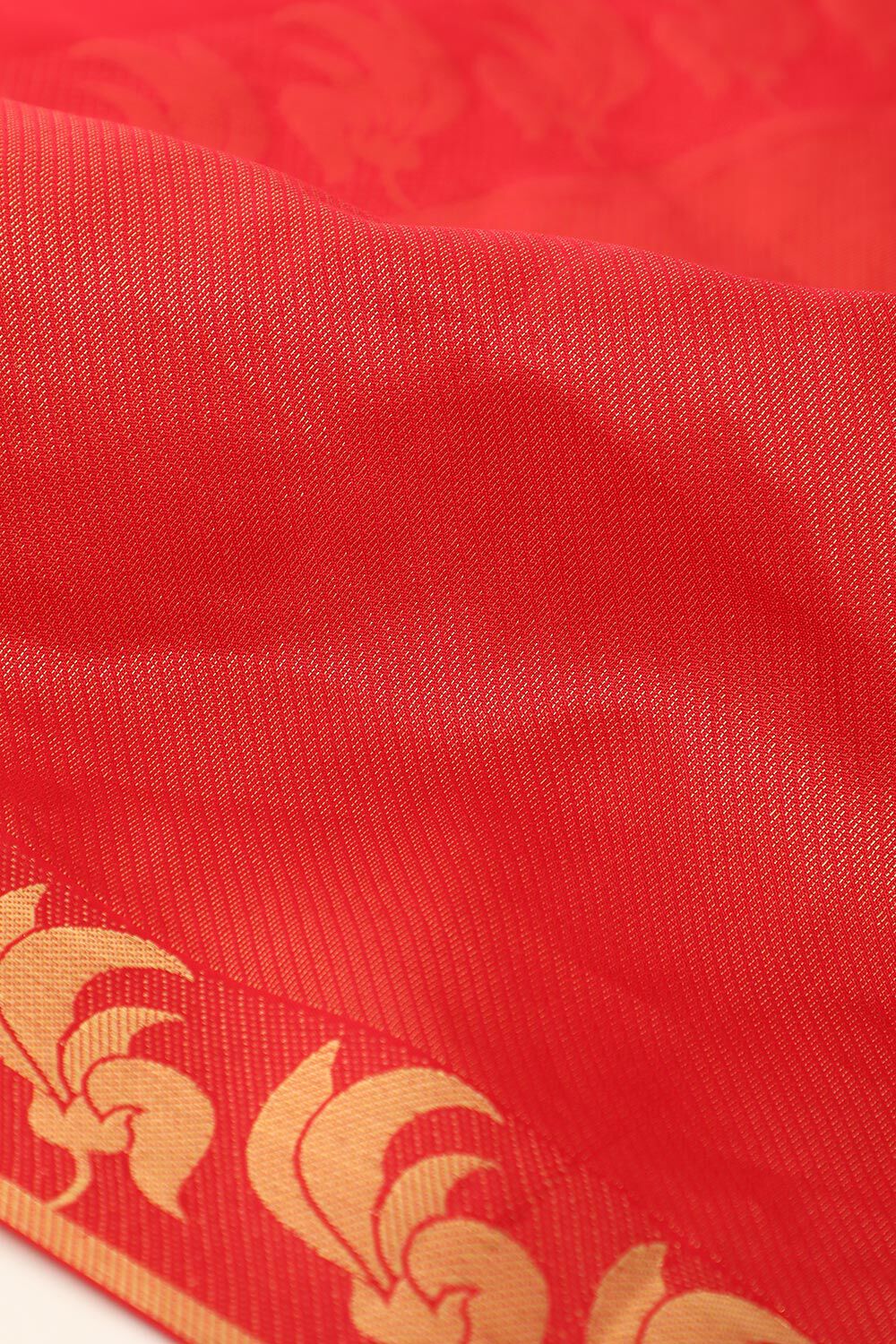 Red Pure Silk Woven South Saree image number null
