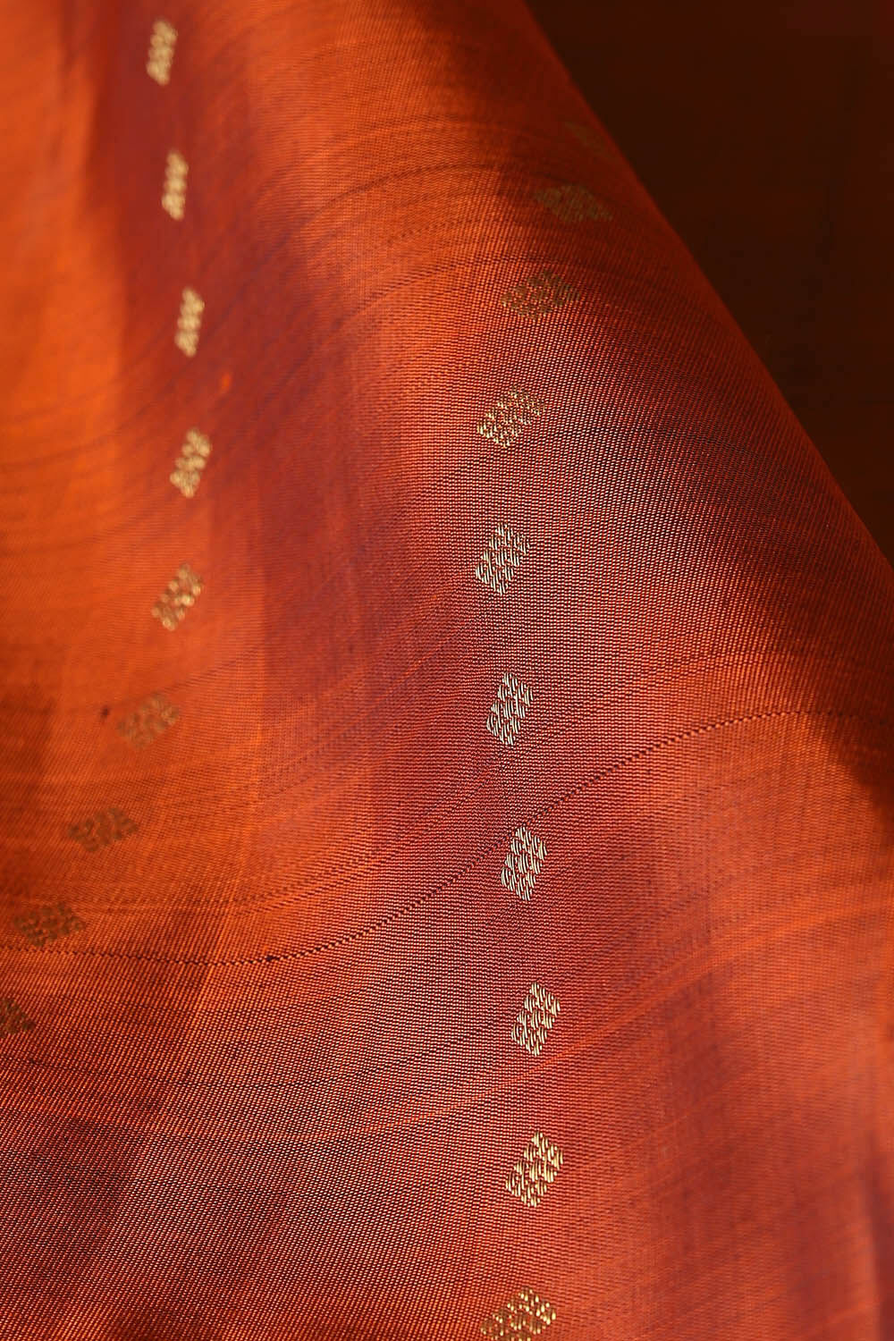 Orange Pure Silk Kanjivaram Saree image number null