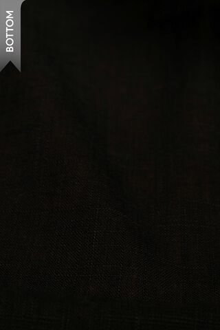 Black Embroidered Pure Cotton Unstitched Suit Set thumbnail image number null