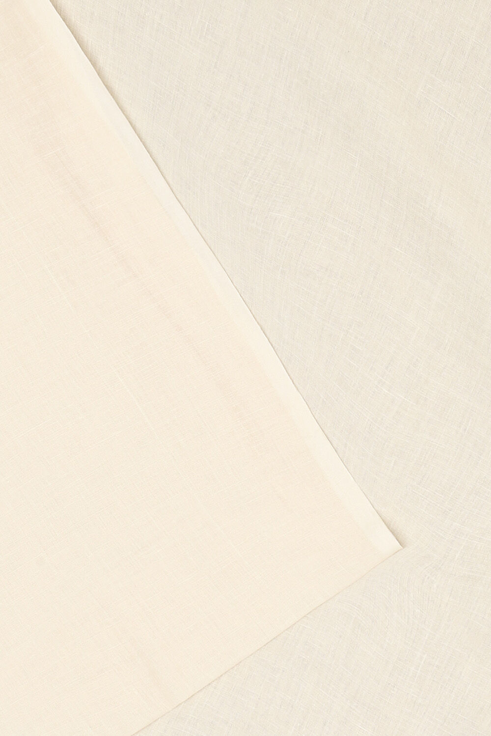 Offwhite Embroidery Cotton Linen Suit image number null