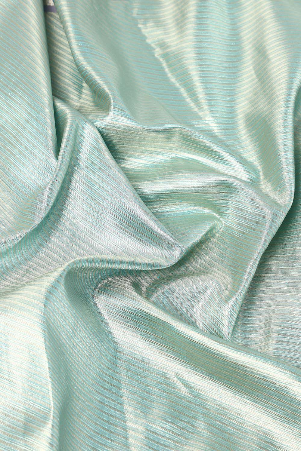 Light Blue Pure Silk Kanjivaram Saree image number null