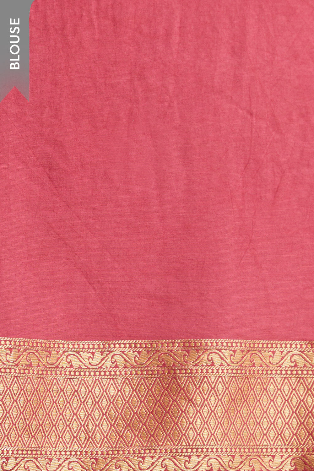 Pink Woven Viscose Luxe Saree image number null