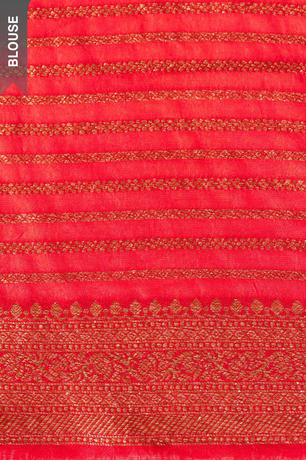 Dark Pink Pure Viscose Woven Saree image number null