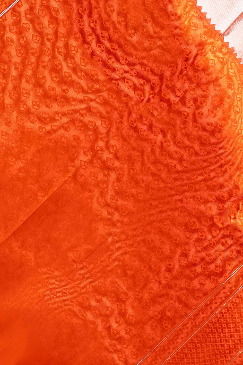 Orange Pure Silk Kanjivaram Saree image number null