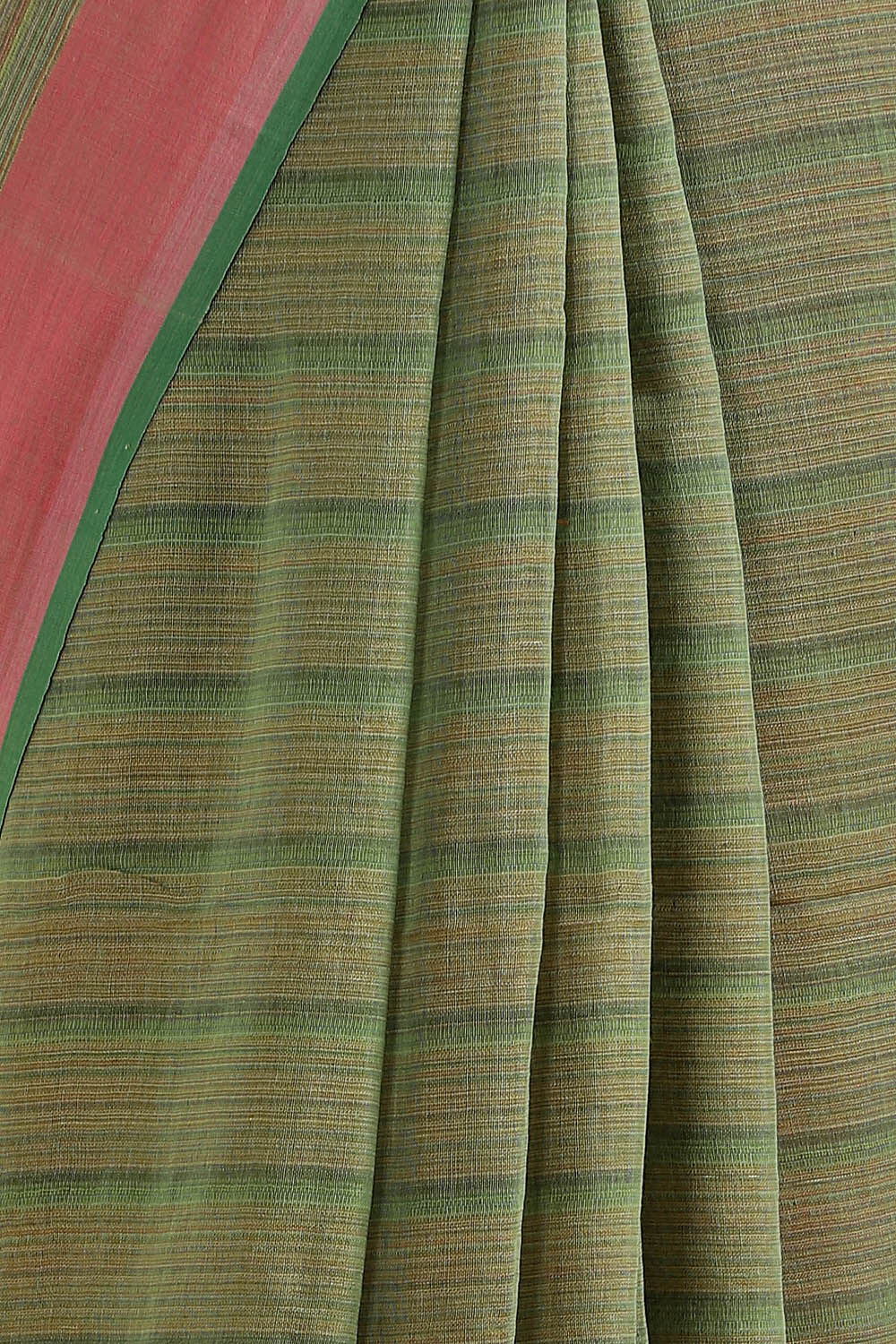 Multicolored Pure Silk Cotton Jamdani Saree image number null