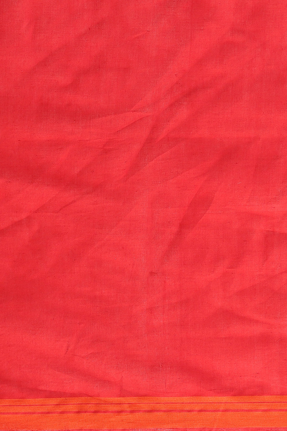 Red Pure Cotton Jamdani Saree image number null