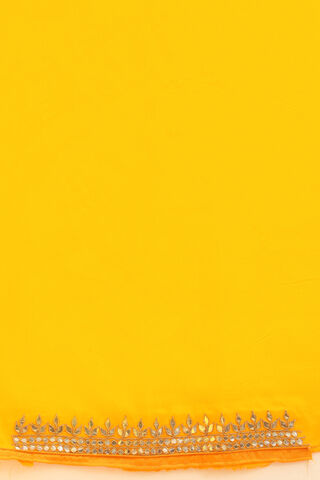 Light Yellow Craft Viscose Leheriya Saree thumbnail image number null