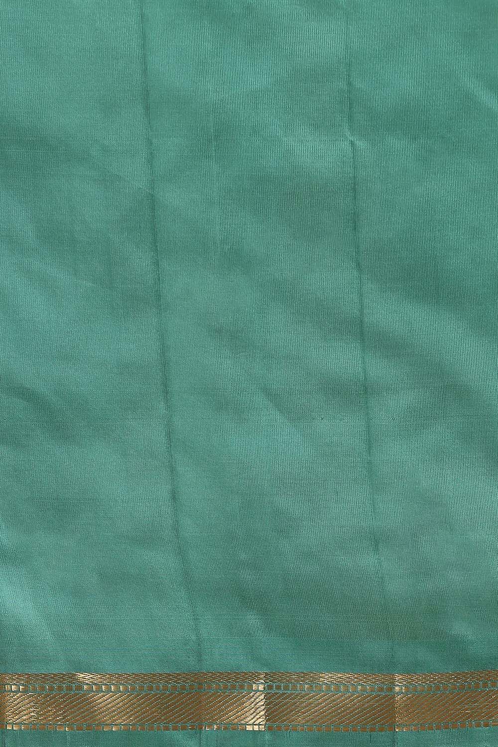 Light Green Pure Silk Kanjivaram Saree image number null