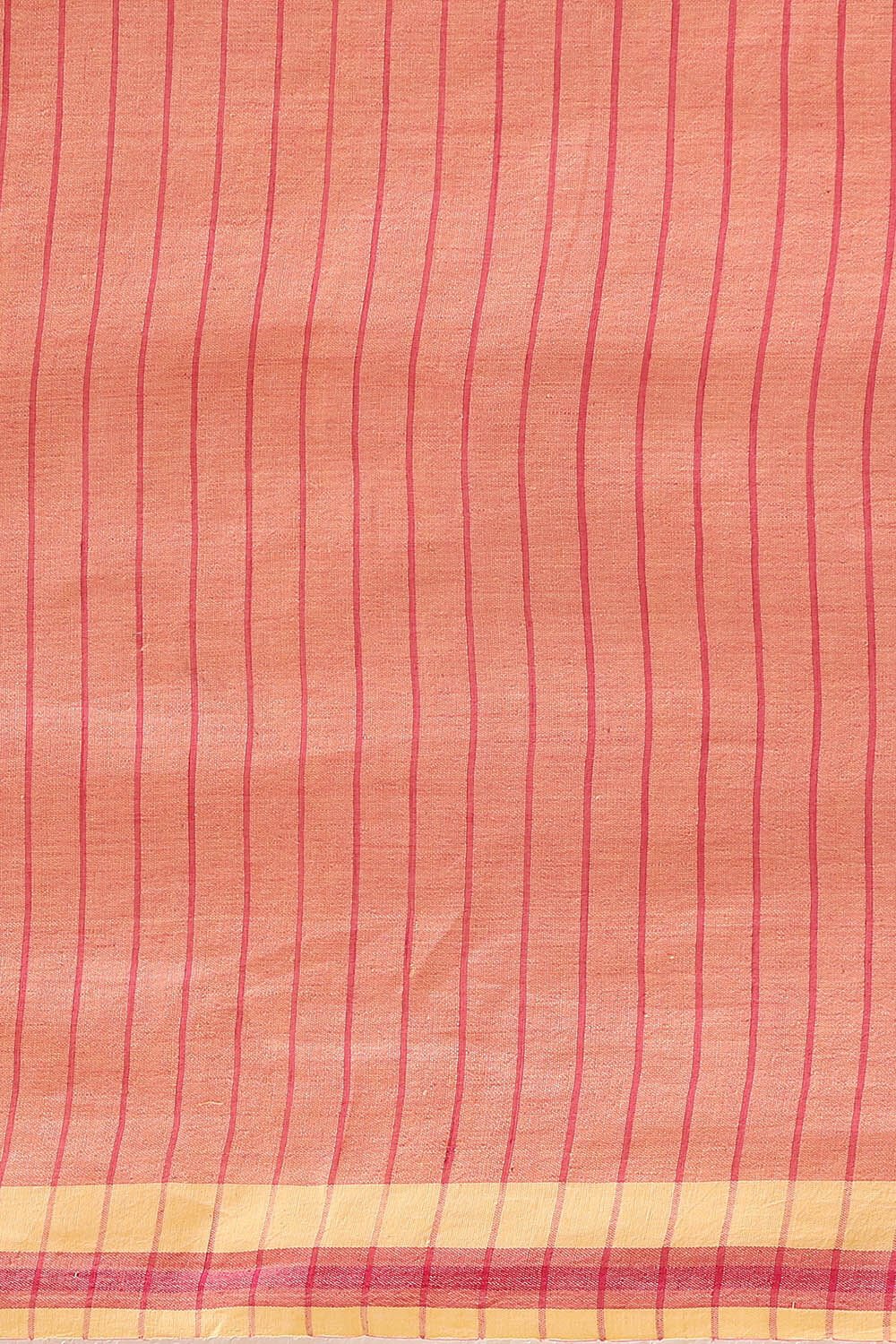 Pink Pure Cotton Jamdani Saree image number null