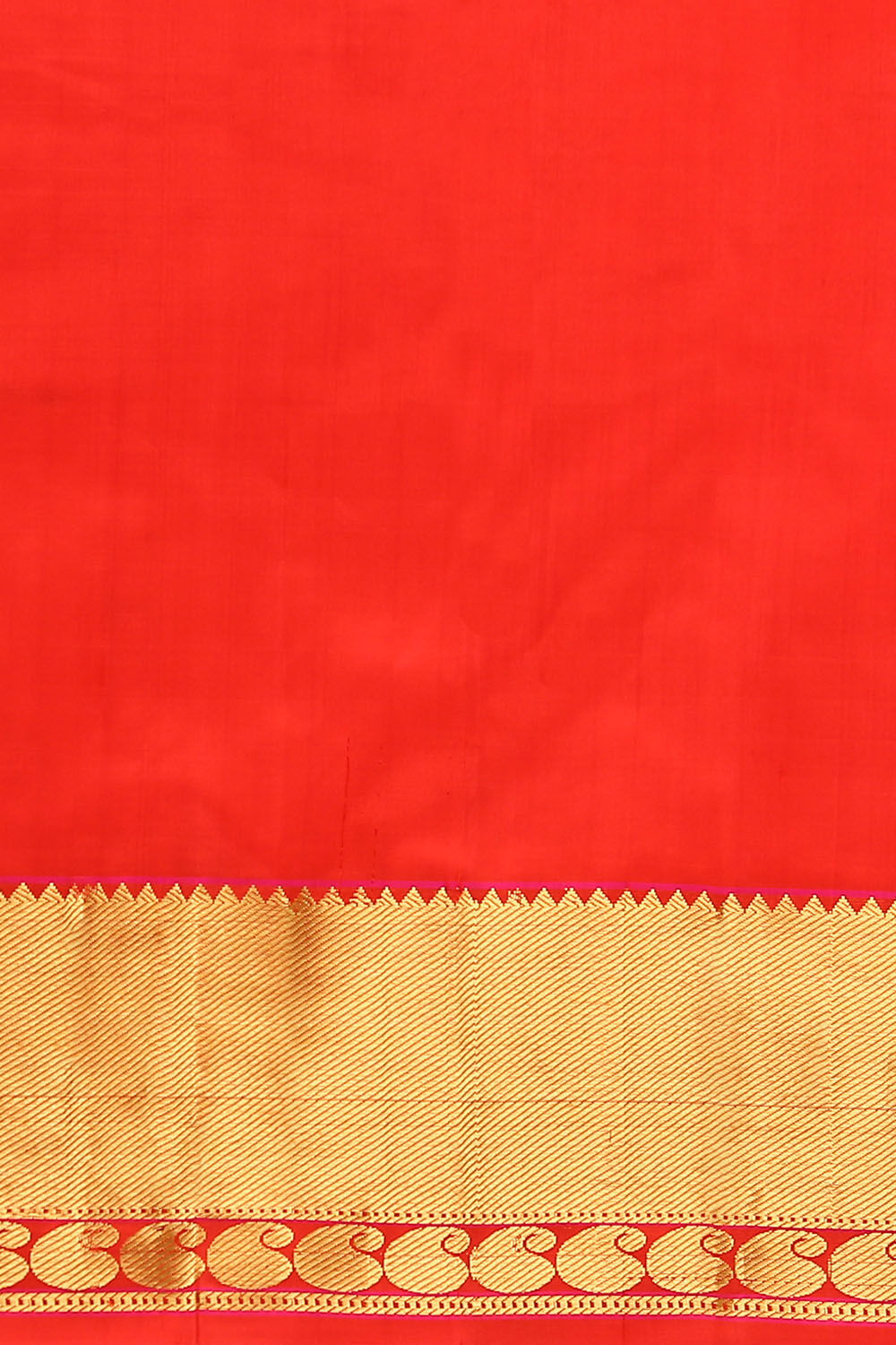 Dark Blue Pure Silk Kanjivaram Saree image number null