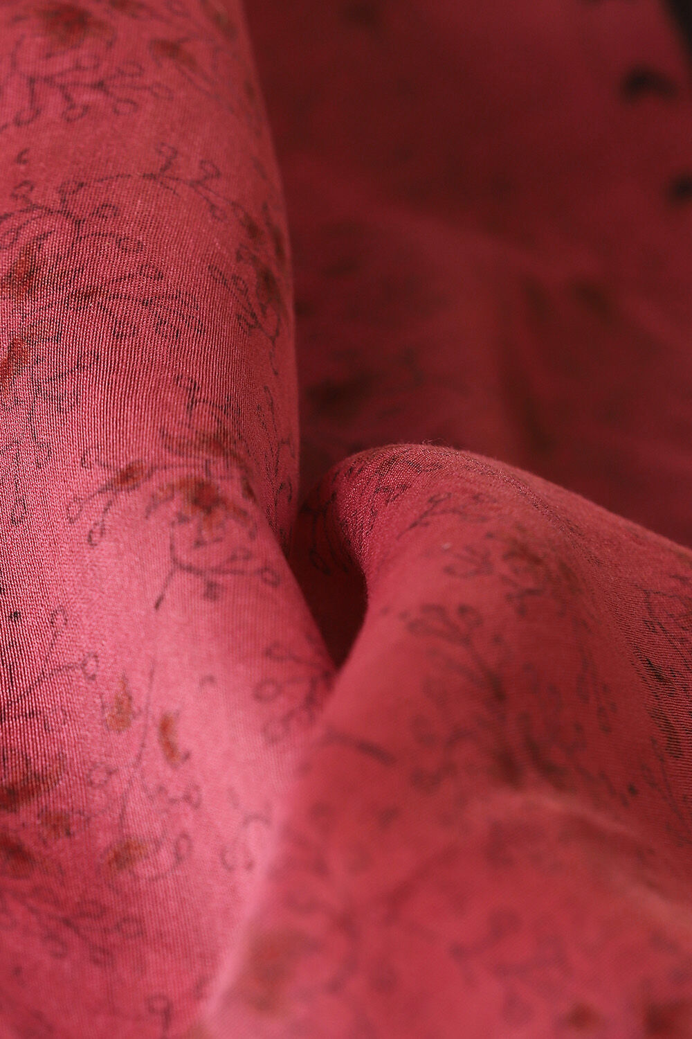 Pink Pure Silk Cotton Bagru Printed Saree image number null