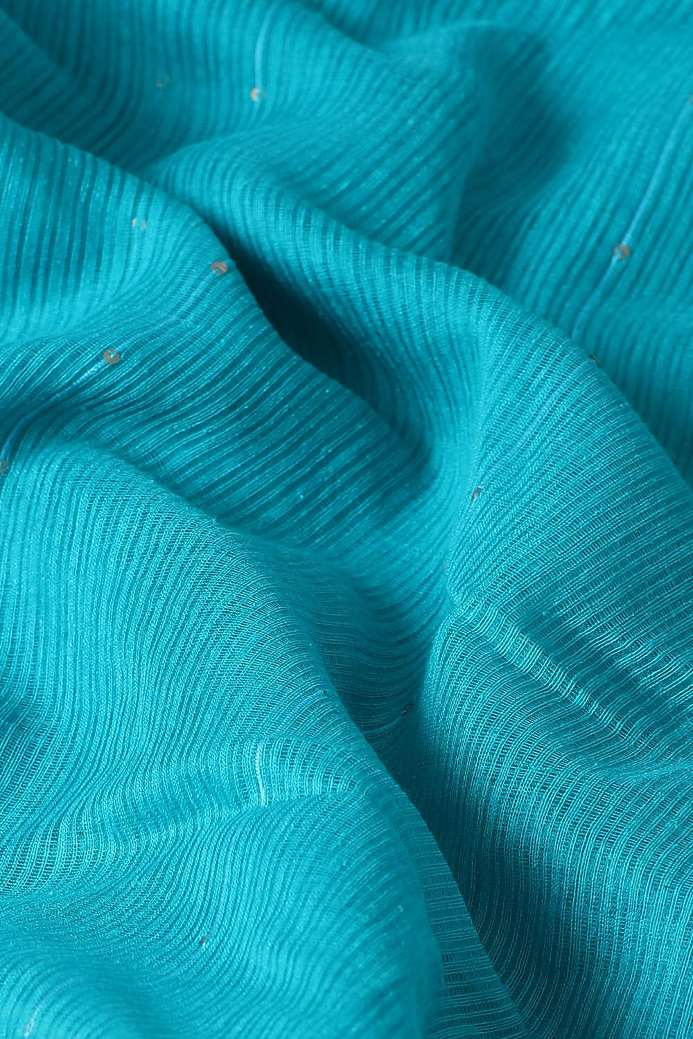 Light Blue Pure Silk Bengal Saree image number null