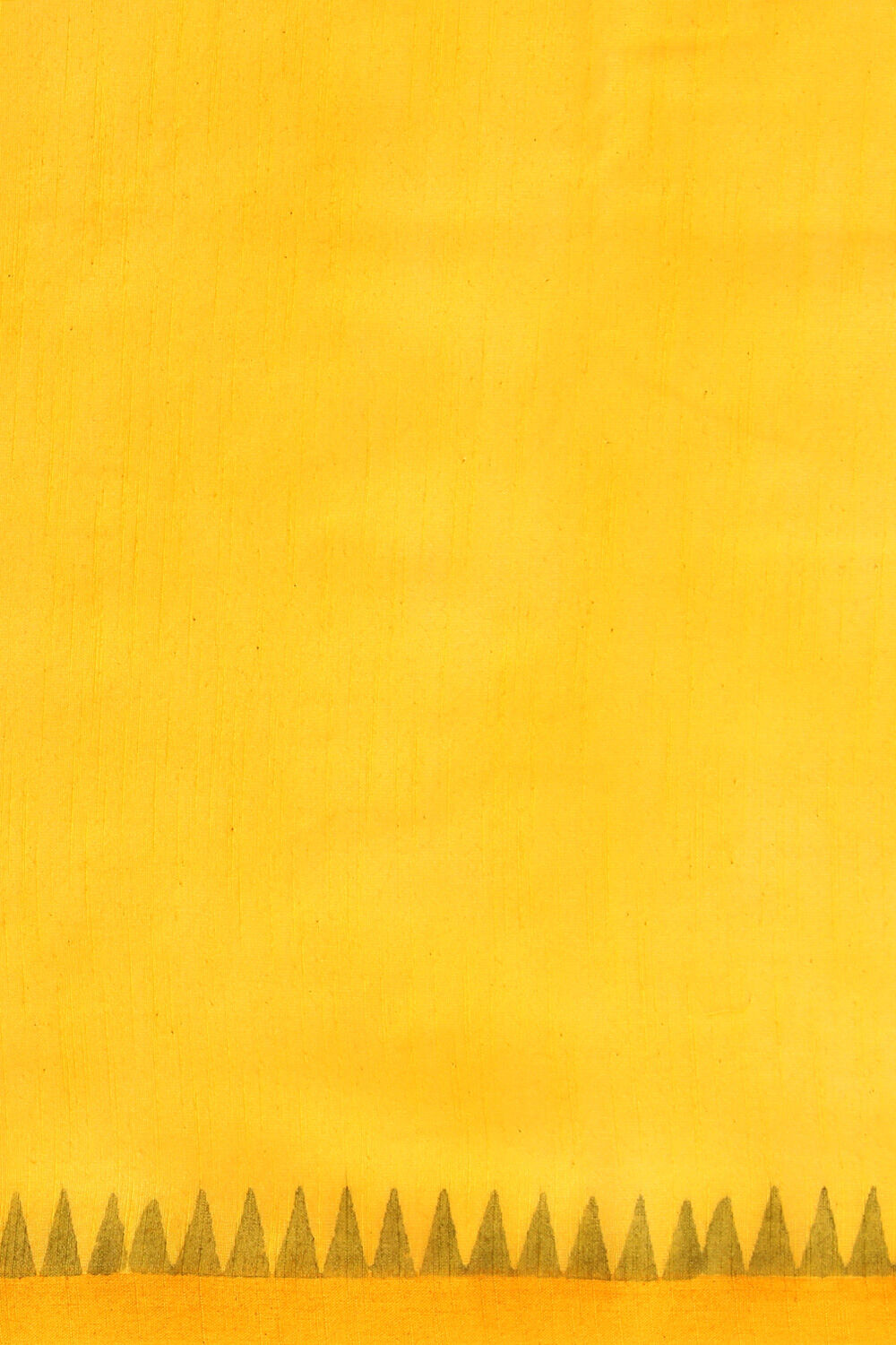Yellow Printed Bengal Pure Cotton Saree image number null