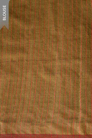 Red Bhagalpur Woven Silk Viscose Saree thumbnail image number null