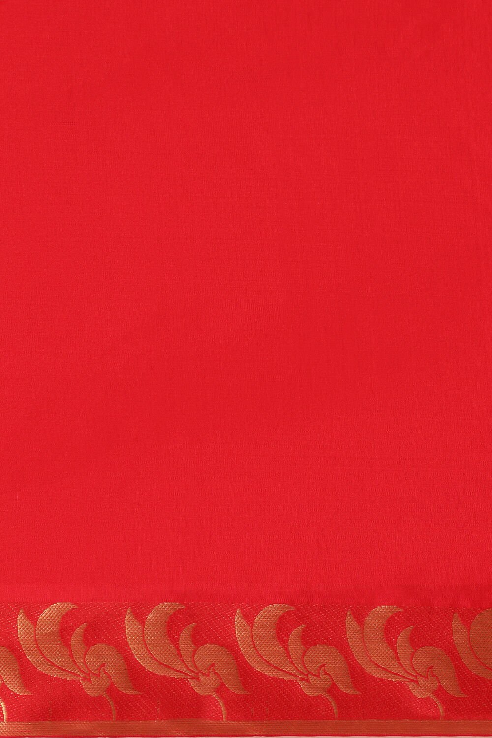 Red Pure Silk Woven South Saree image number null