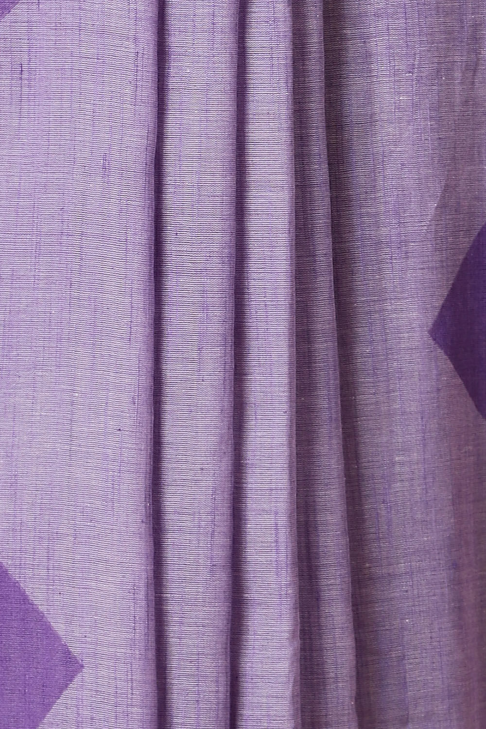 Violet Pure Cotton Printed Saree image number null