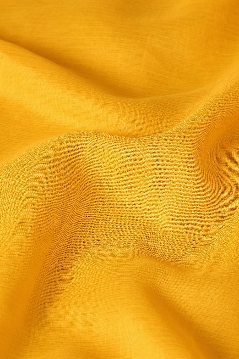 Yellow Pure Silk Cotton Bengal Saree image number null
